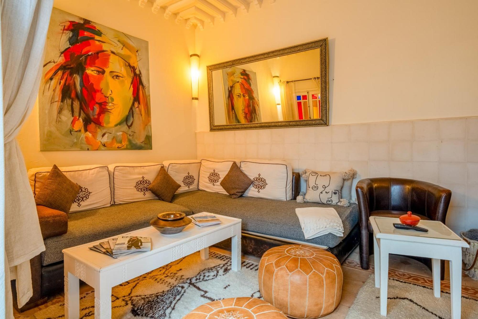 Riad Awinati Location Privatisee ,Piscine Chauffee , Beau Rooftop Marrakesh Eksteriør bilde